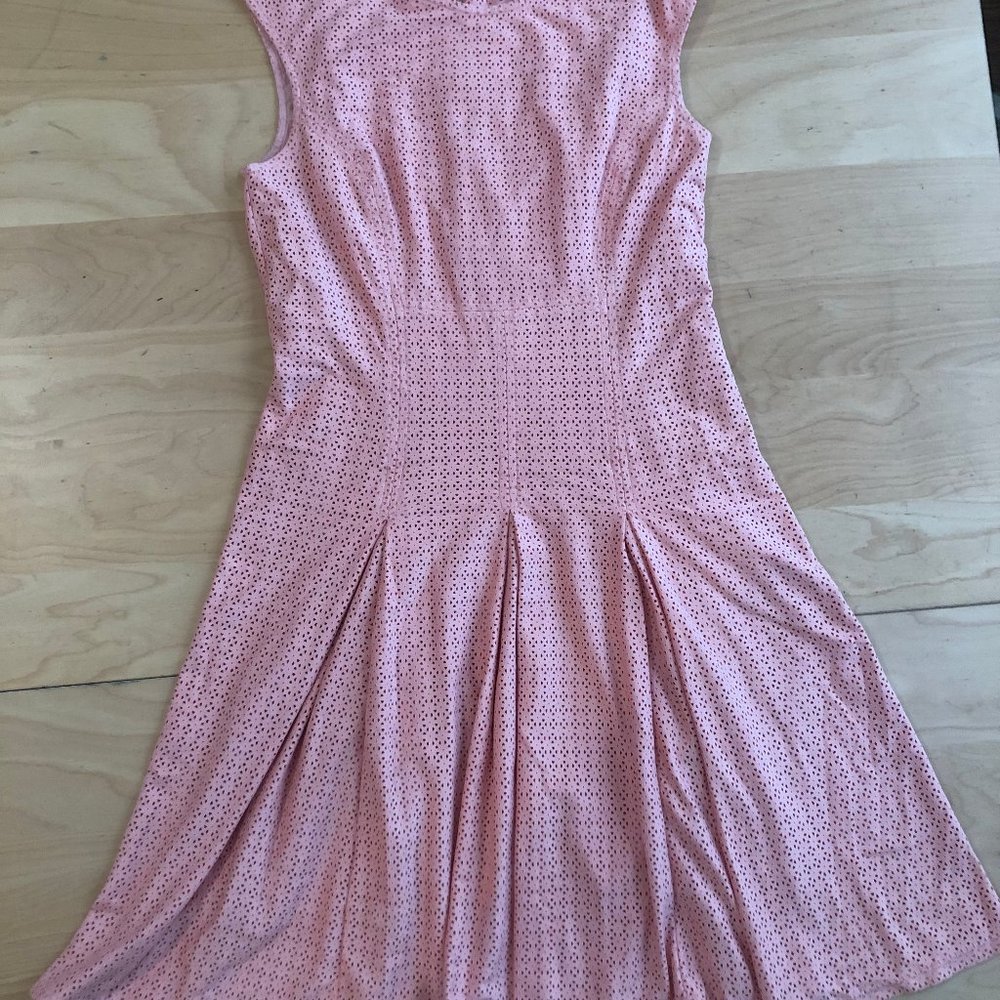 "Suede" Pink Occasion or Work Dress